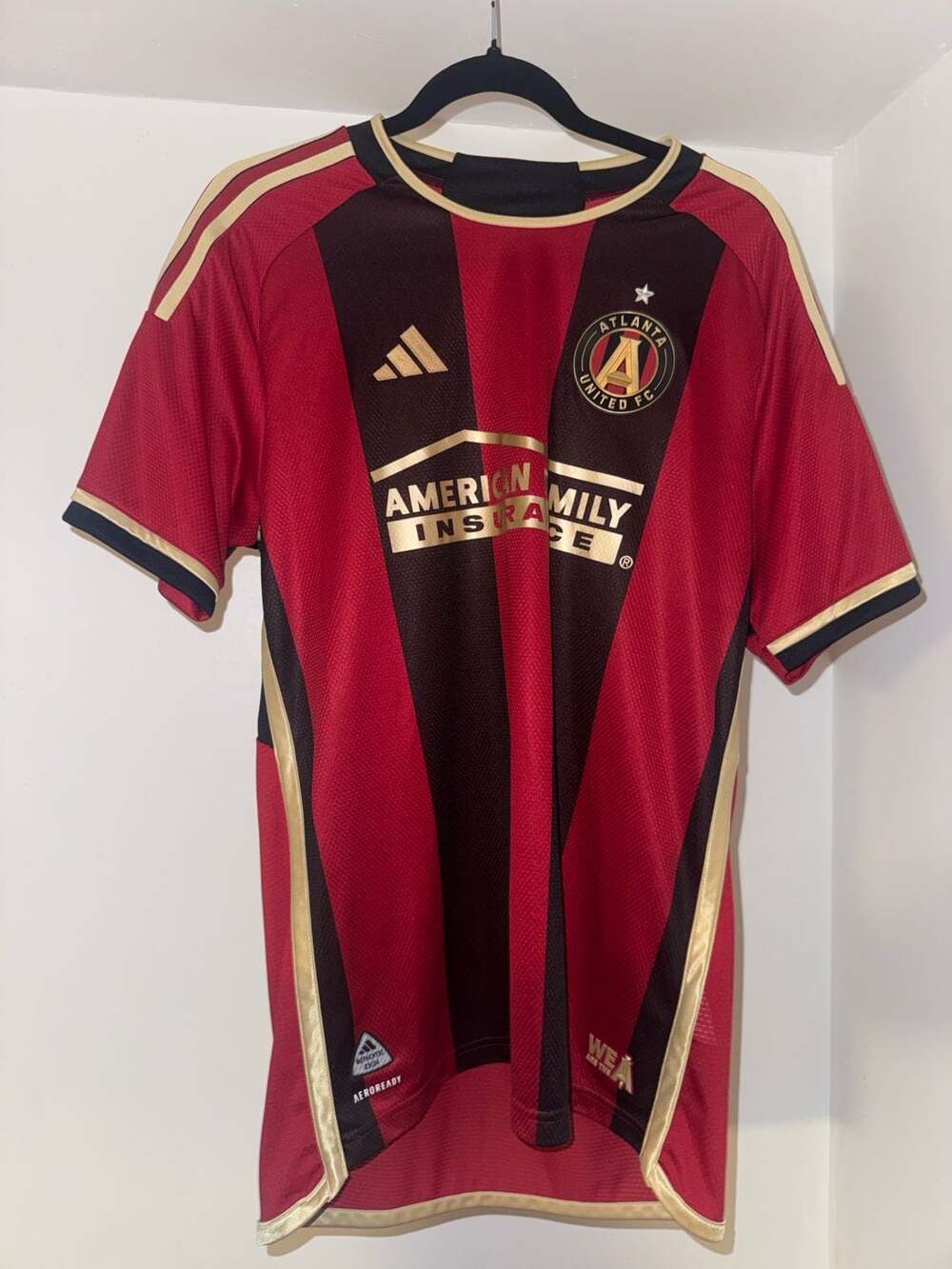Adidas Atlanta United FC 23/24 Authentic Home Soccer Jersey